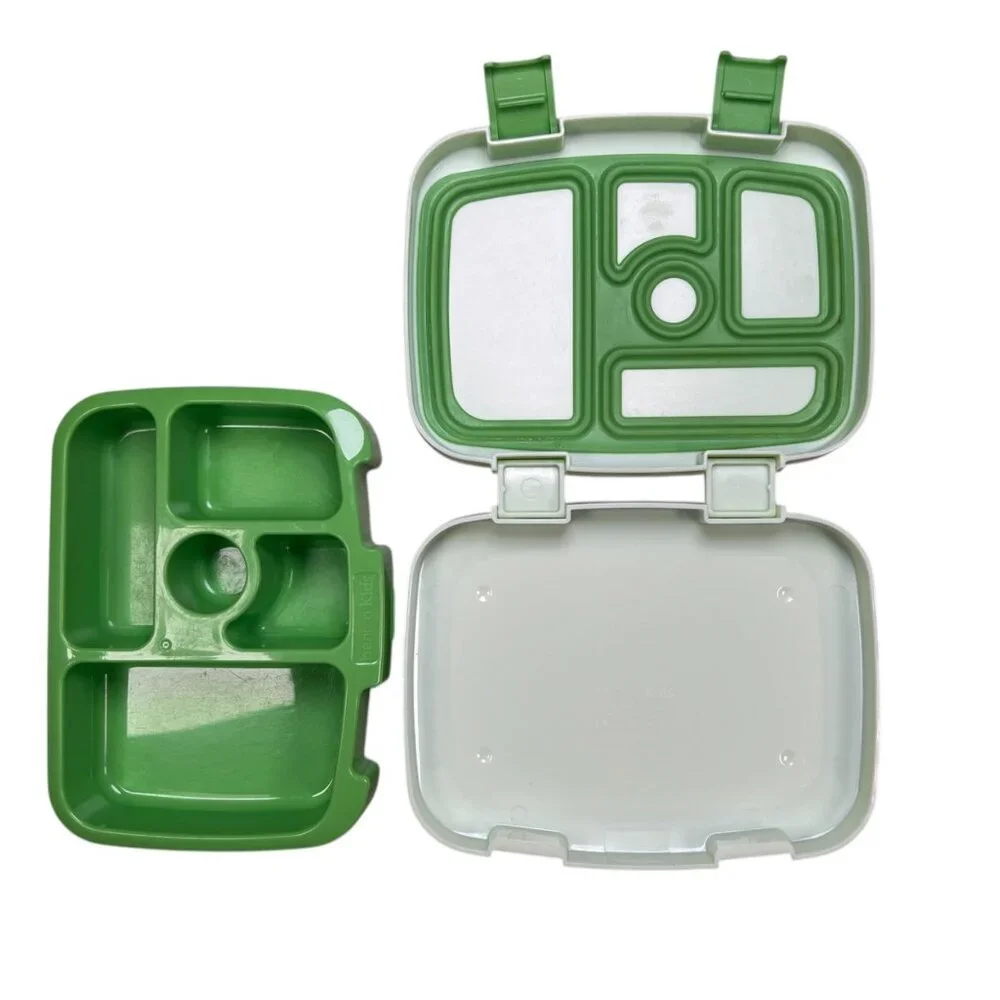 Bentgo Kids Lunch Box Food Snack Storage Green